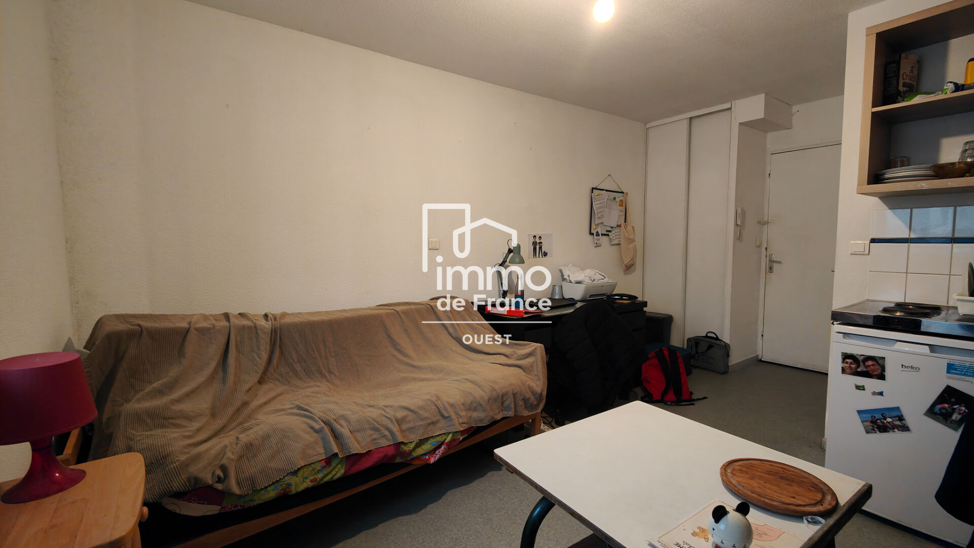 Photo Appartement Nantes 1 pièce 16.35 m2 Cité des congrès image 2/4