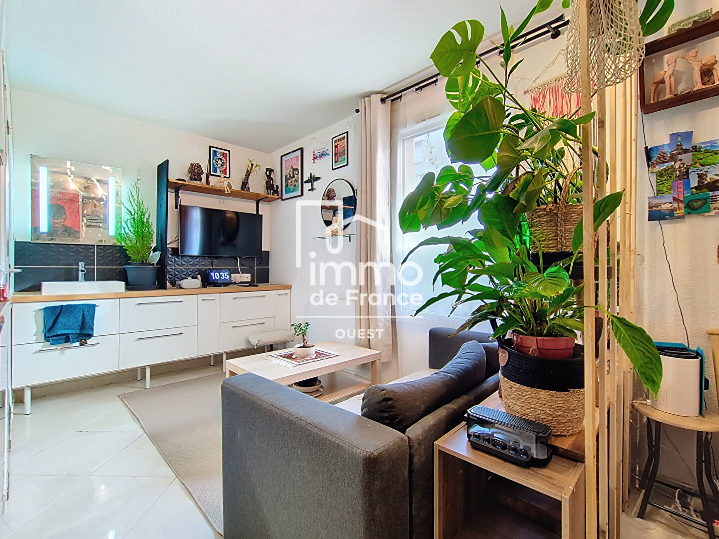 Appartement Nantes 1 pièce 17.03m²