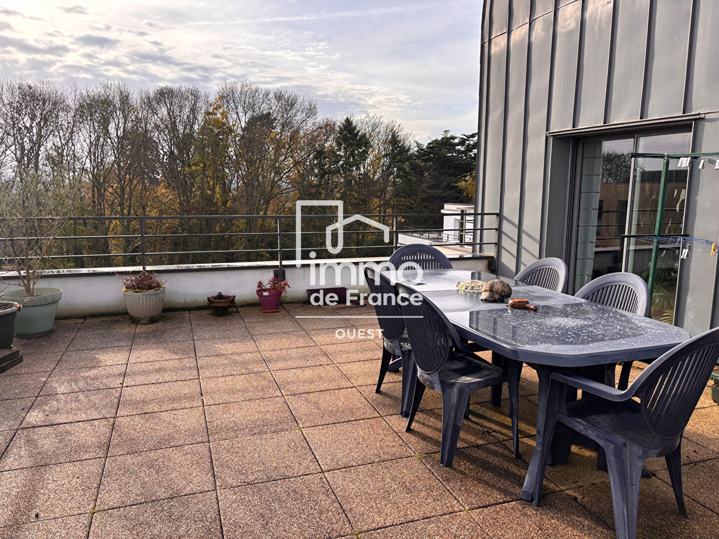 Appartement duplex DERNIER ETAGE- TERRASSE ANGERS - Quartier Patton