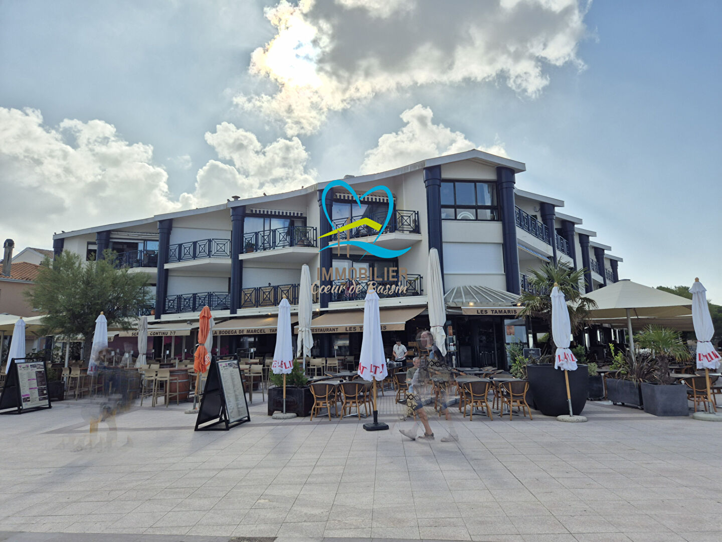 Photo Appartement Andernos Les Bains 2 pièce(s) vue Bassin image 1/6