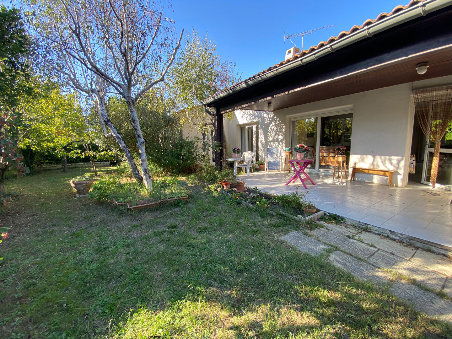 Castelnaudary, maison plain-pied T4, jardin et garage
