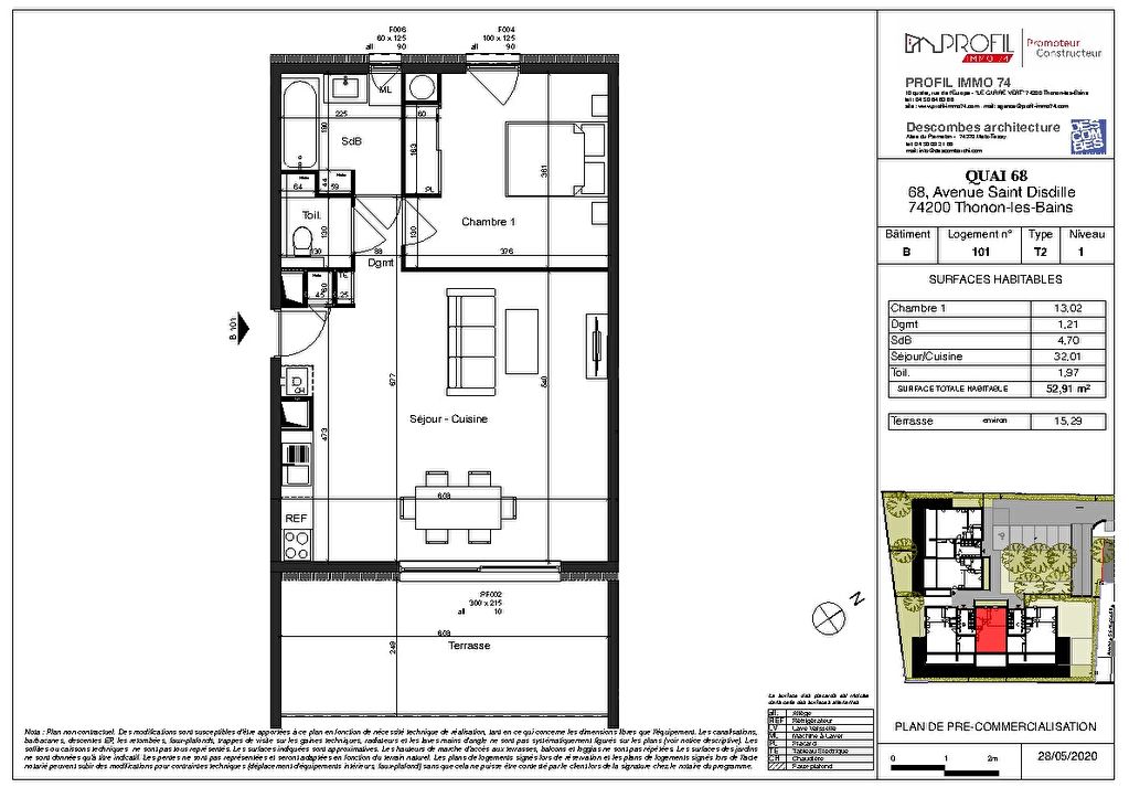 Vente Appartement de 2 pièces 53 m² - THONON LES BAINS 74200 | IMOGROUP THONON LES BAINS - IMOGROUP photo2