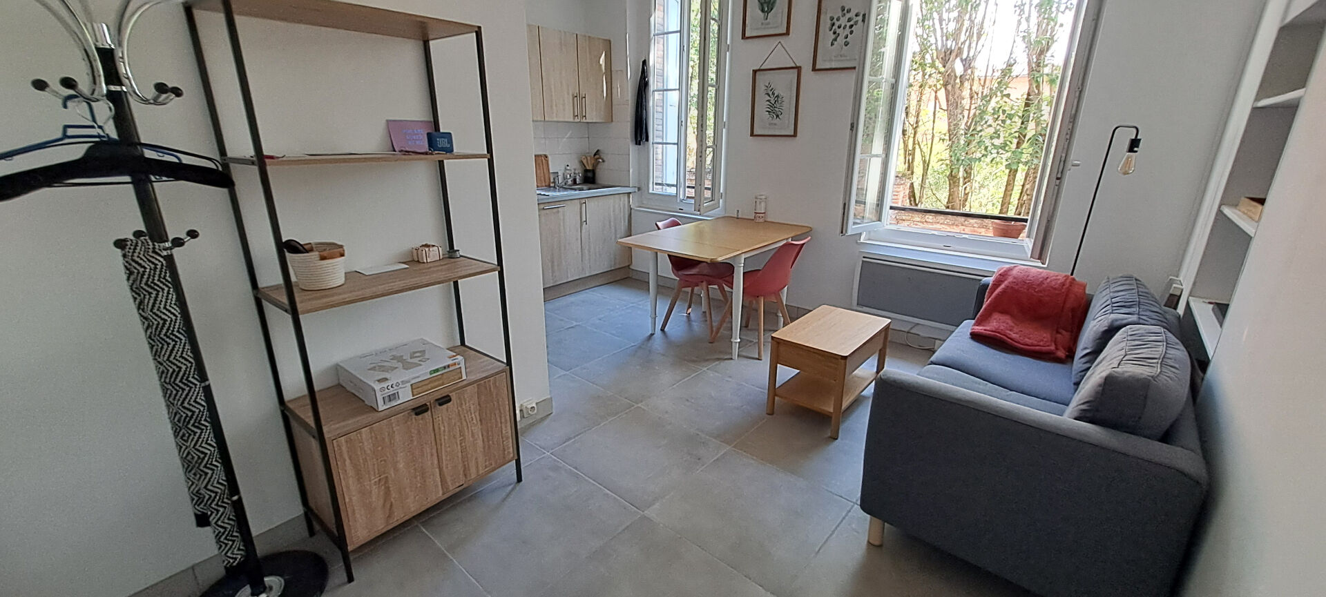 Appartement T2 rénové - 1er étage - 35 m² avec clim