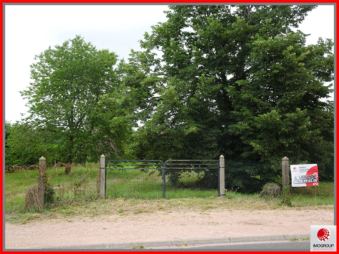 Vente Terrain de 1700 m² - LAPALISSE 03120 | IMOGROUP LAPALISSE - IMOGROUP photo1