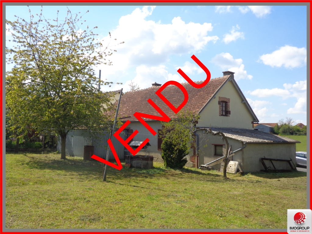 Vente Maison de 5 pièces 60 m² - JALIGNY SUR BESBRE 03220 | IMOGROUP LAPALISSE - IMOGROUP photo1