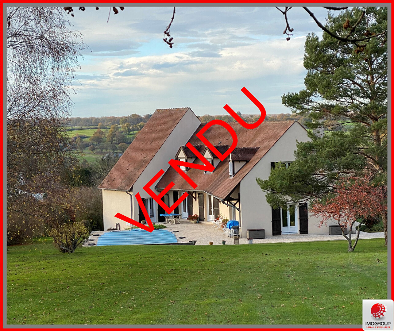 Vente Maison de 9 pièces 244 m² - JALIGNY SUR BESBRE 03220 | IMOGROUP LAPALISSE - IMOGROUP photo1