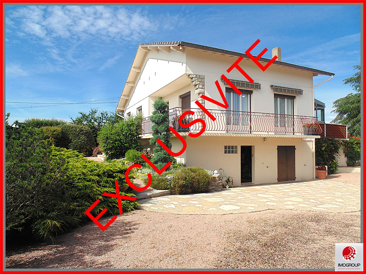 Maison 5 chambres, piscine garage et pool house
