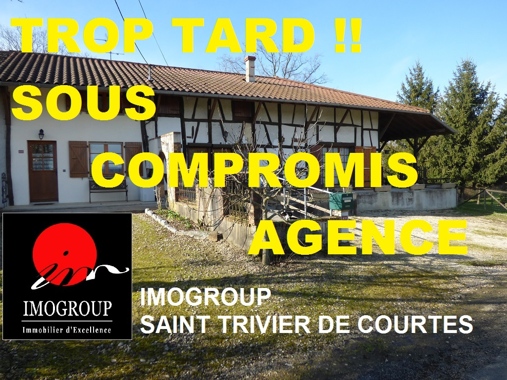 Vente Maison de 9 pièces 200 m² - CORMOZ 01560 | IMOGROUP SAINT TRIVIER DE COURTES - IMOGROUP photo1