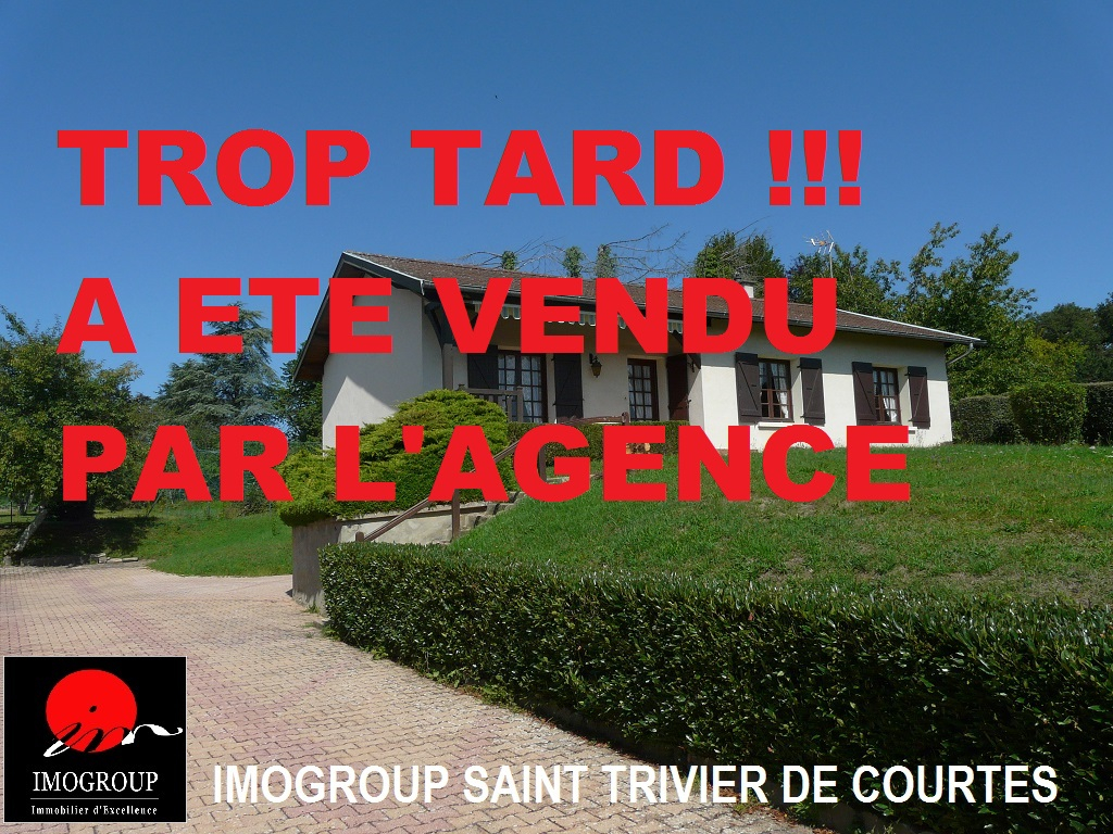 Vente Maison de 6 pièces 93 m² - SAINT TRIVIER DE COURTES 01560 | IMOGROUP SAINT TRIVIER DE COURTES - IMOGROUP photo1