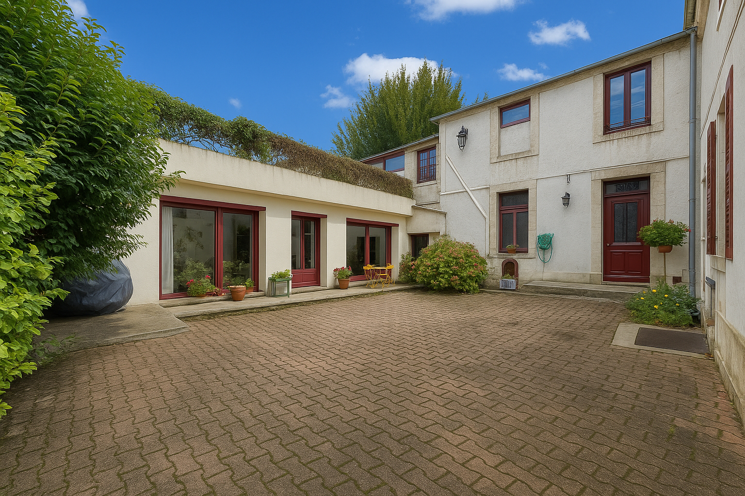 Dijon Centre Ville, Superbe T6 sur cour avec parking !