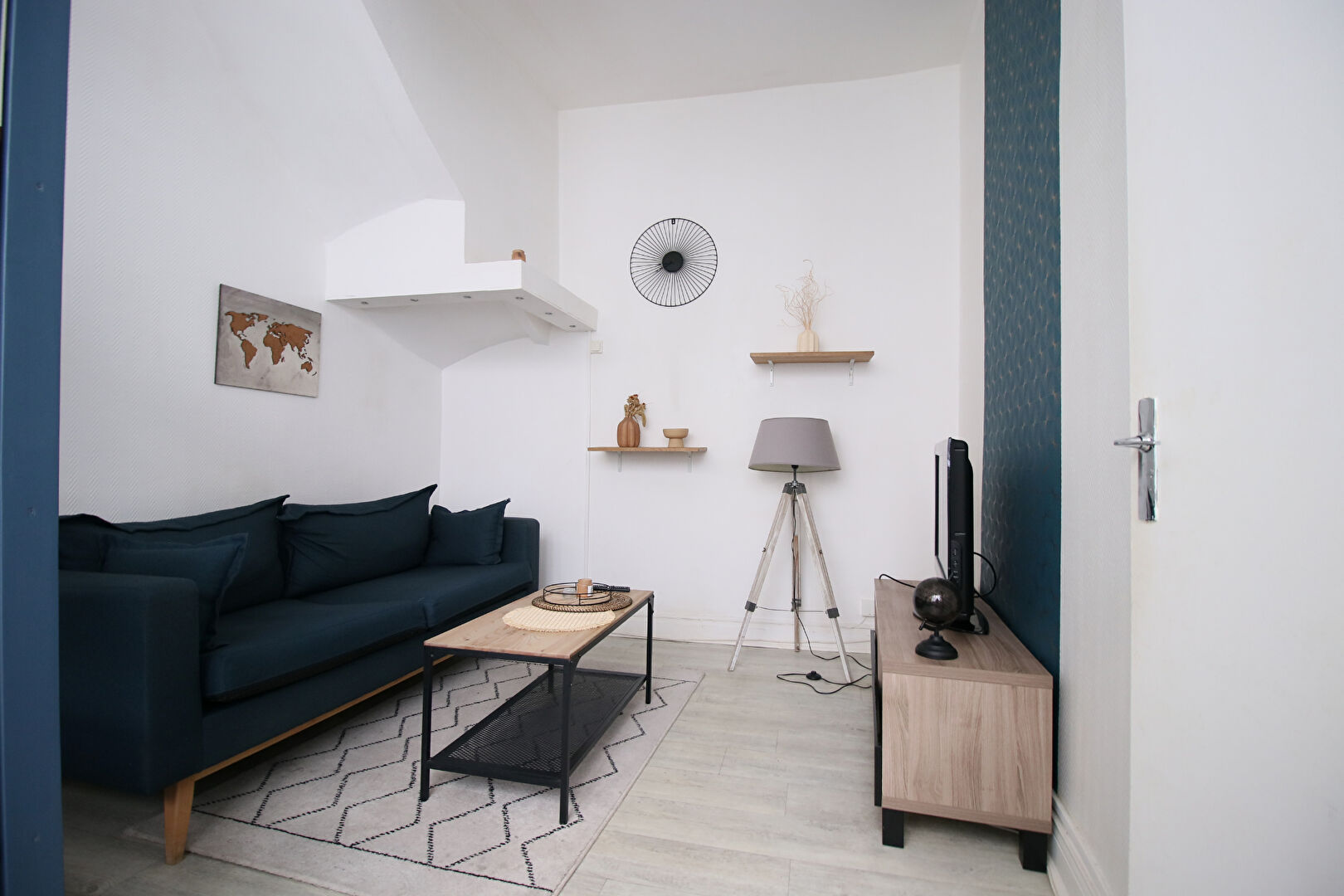 Appartement meublé de 29m² , une chambre, situé à 5 minutes de la gare !