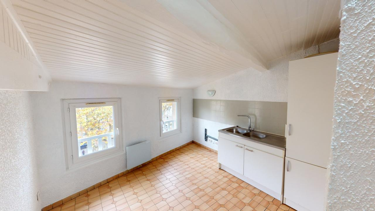 Appartement centre-ville Meulan En Yvelines 2 pièce(s) 43 m2 - dernier étage