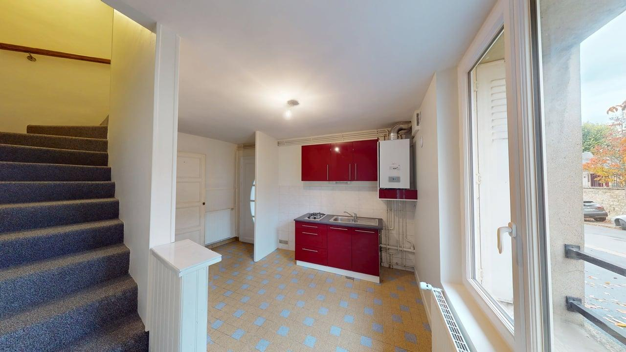 Maison de ville Juziers 3 pièce(s) 46.34 m2