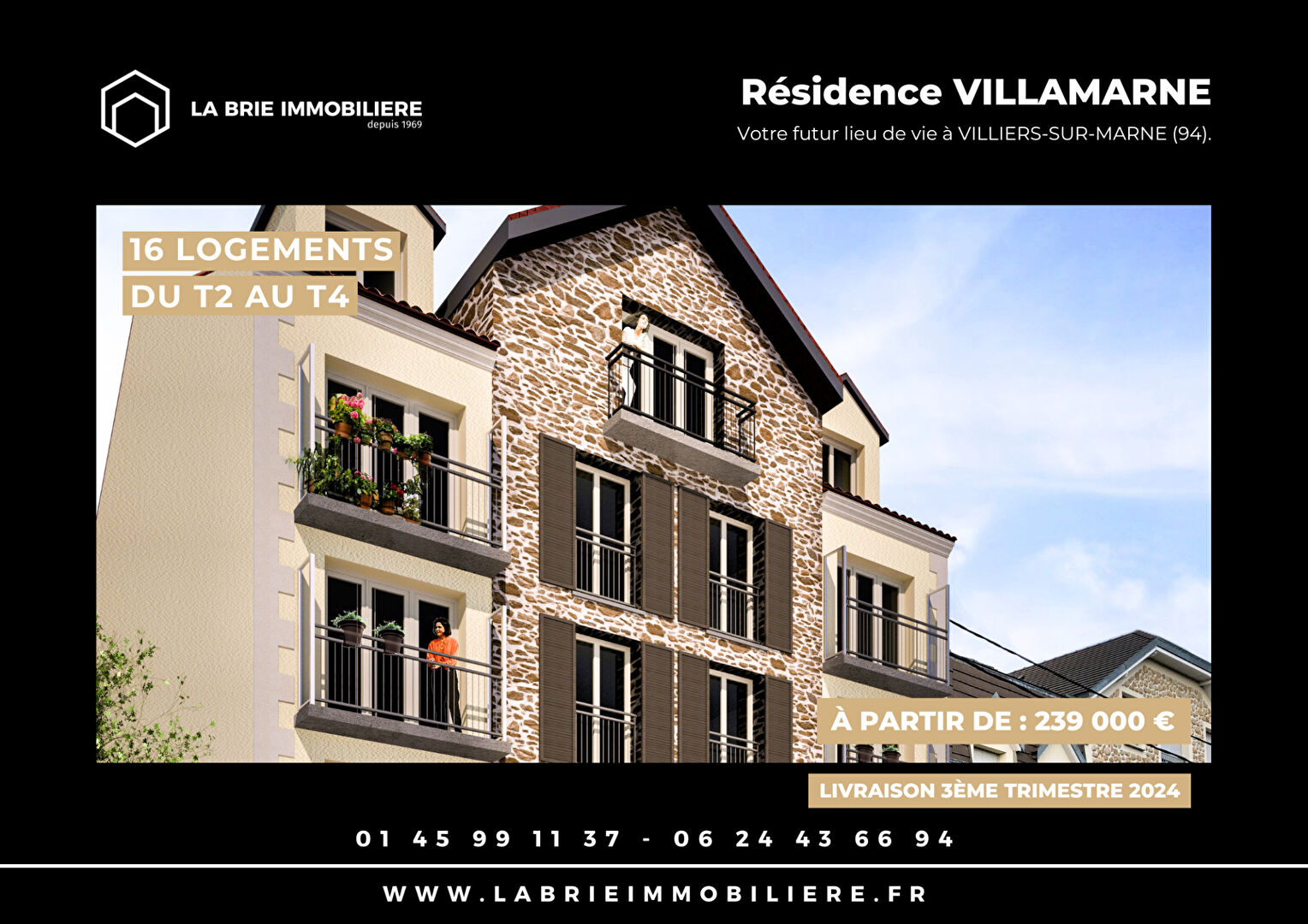 Agence immobilière de LA BRIE IMMOBILIERE