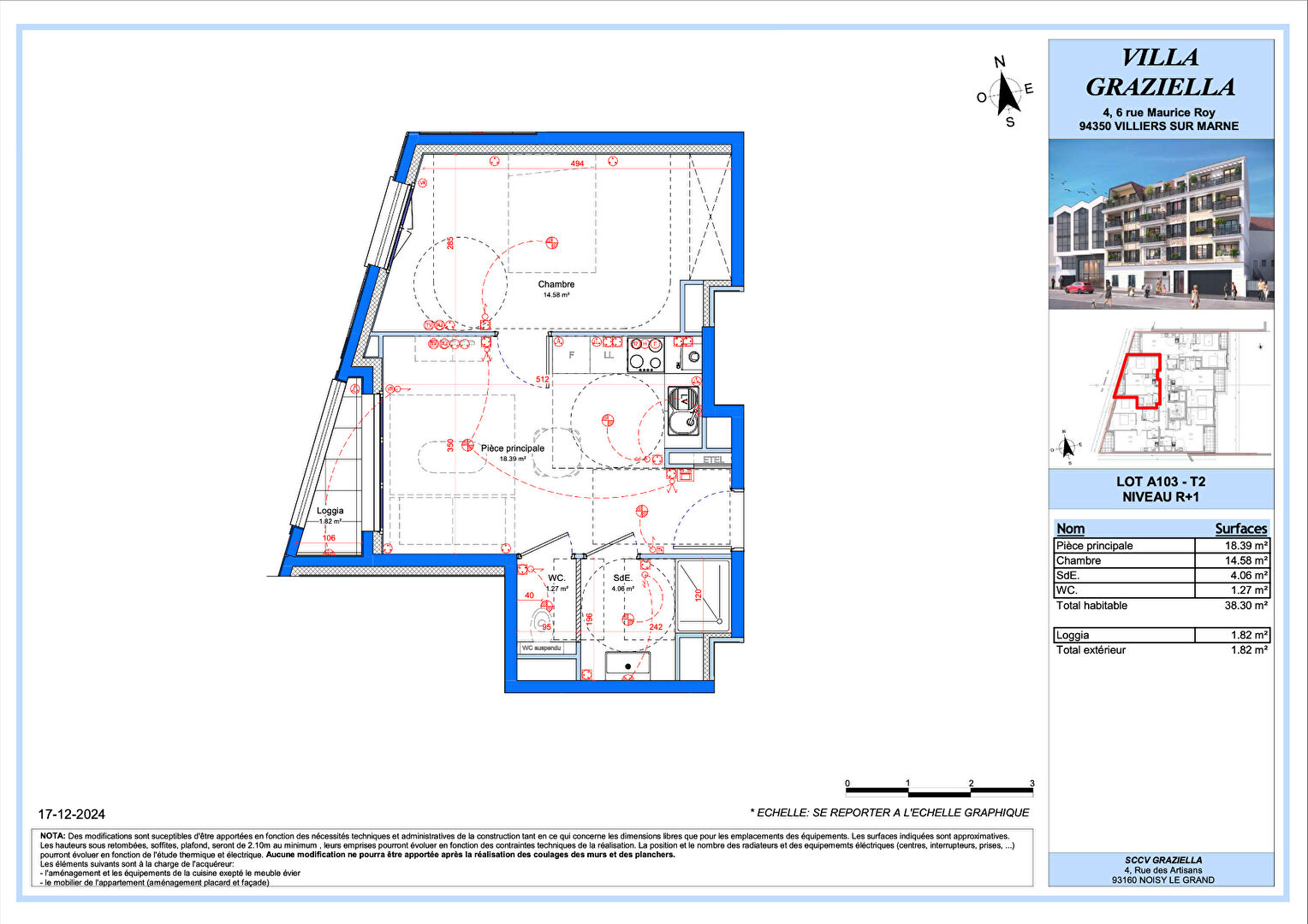 Photo Appartement Villiers Sur Marne 2 pièce(s) 38.30 m2 image 3/6