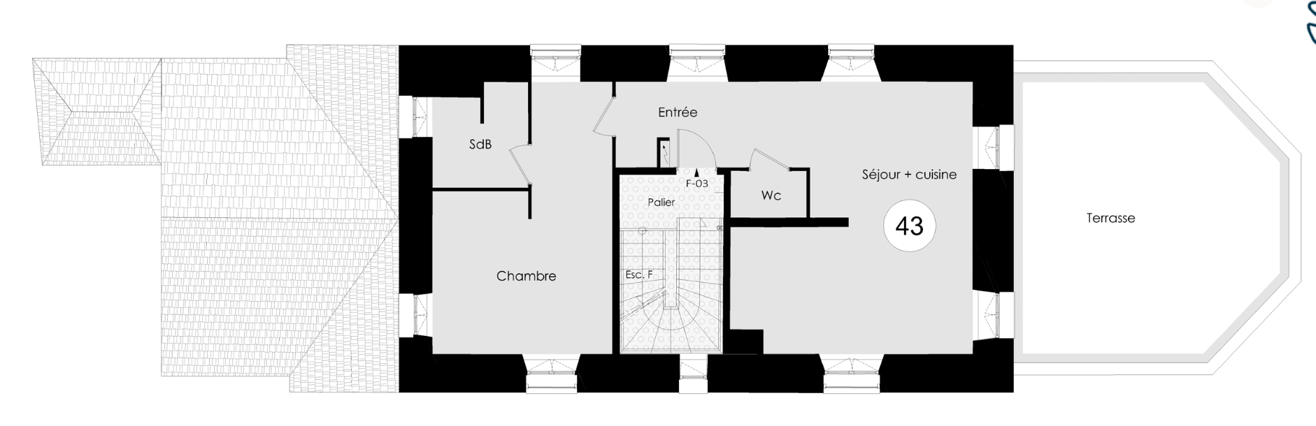 Photo Appartement Rubelles 2 pièce(s) 56.40 m2 image 5/6