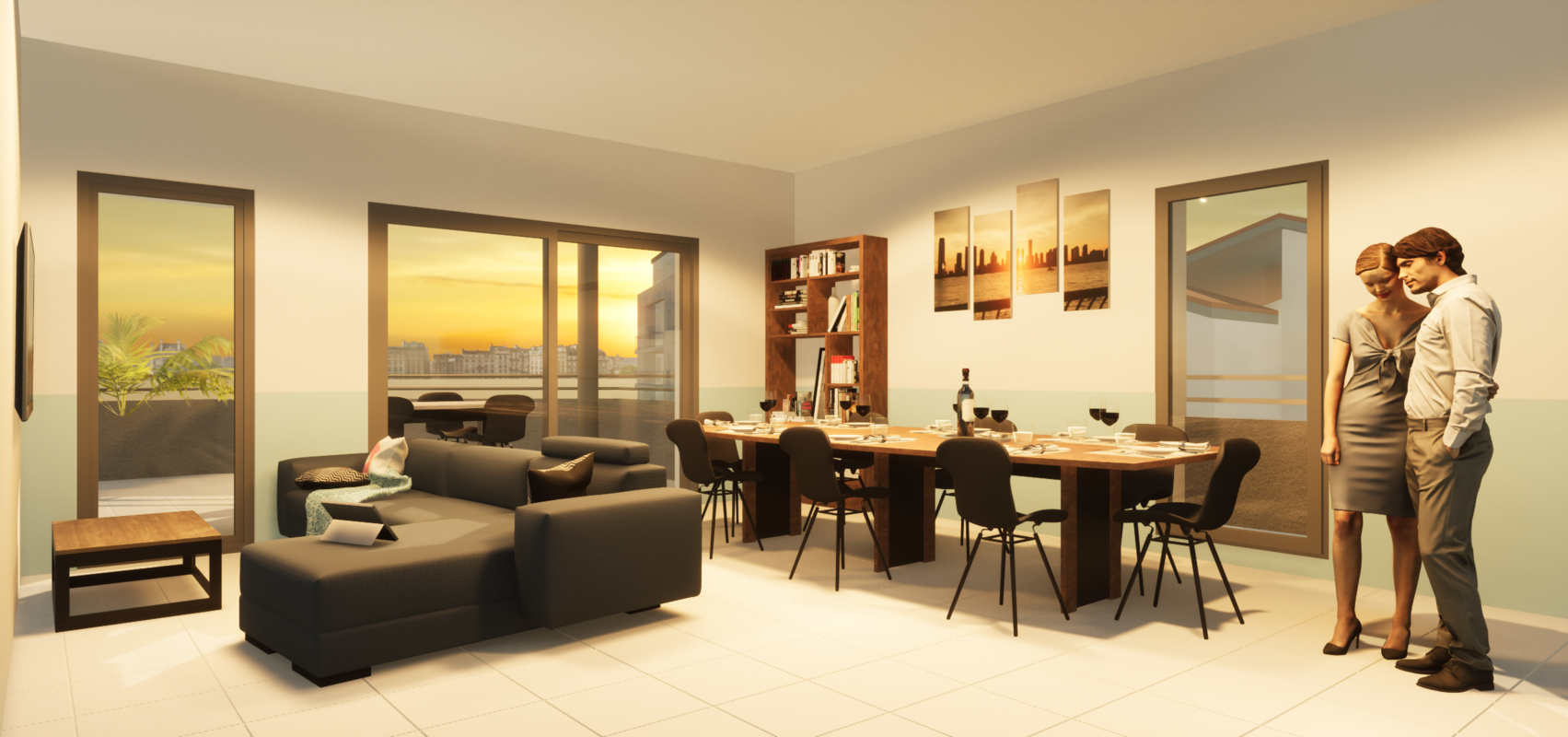 Appartement T3 à La Talaudière