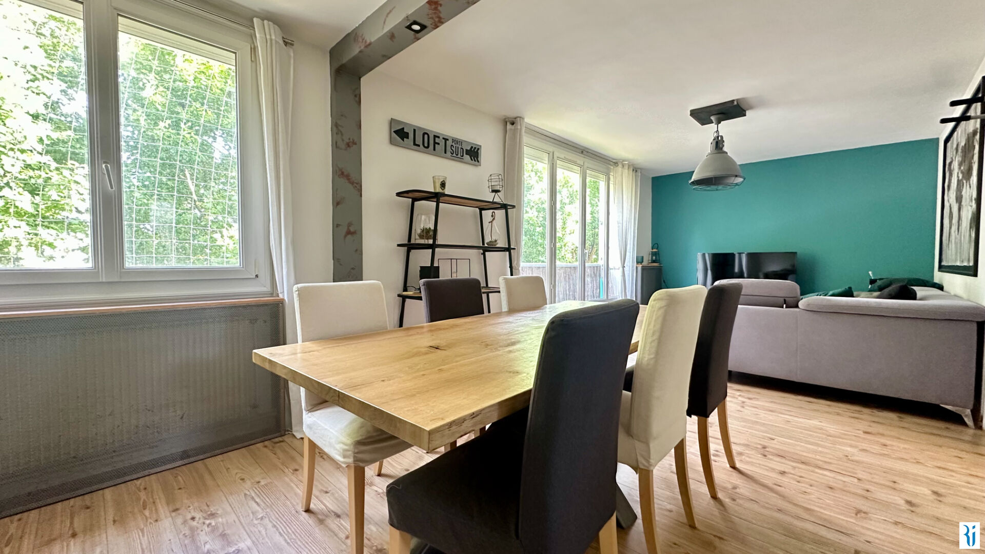 Appartement 5 pièces + Cave + Garage - LE PETIT-QUEVILLY