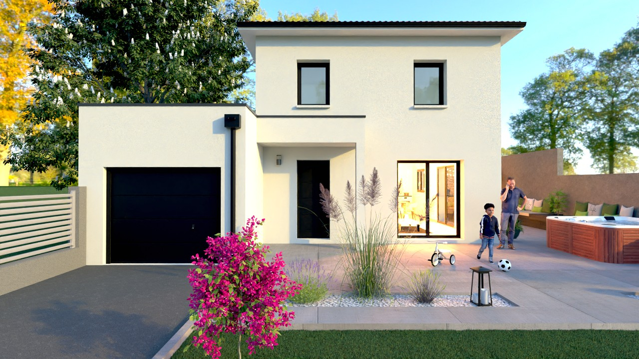 Terrain + maison (parcecelle de 254 m²) Ref 492