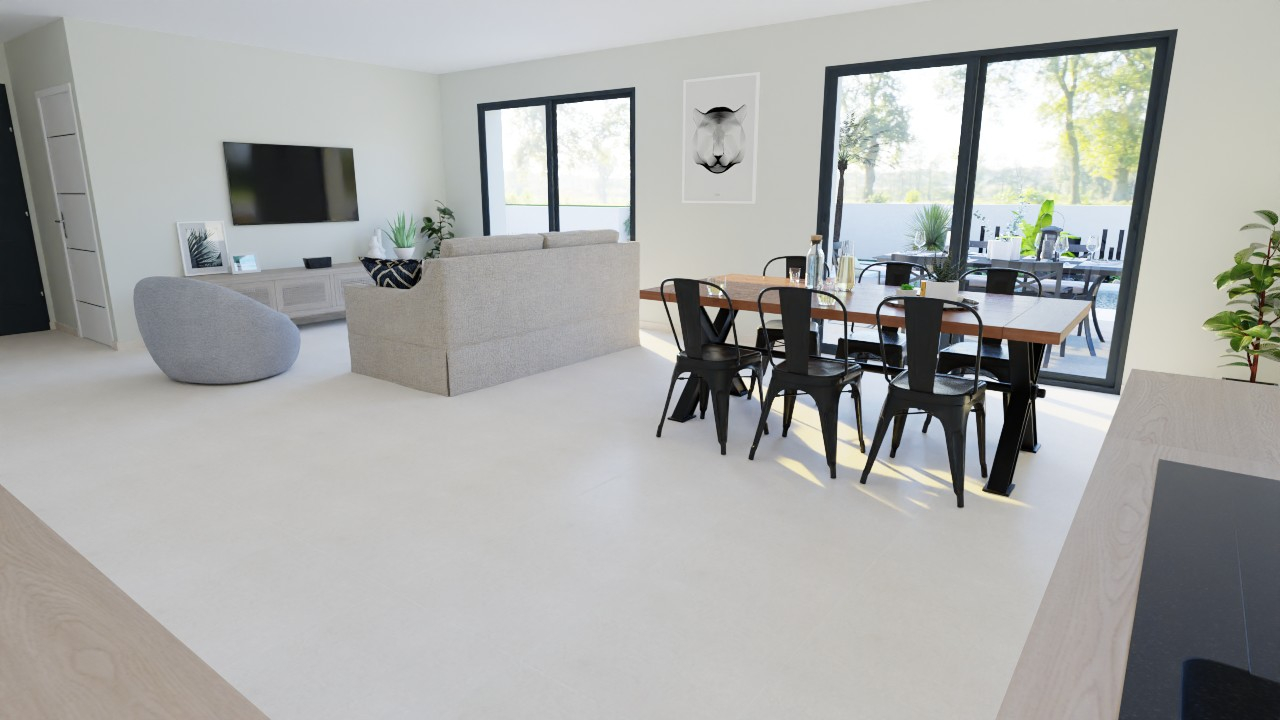 Photo Terrain + maison (parcelle de 335m²) ref  508 image 3/4