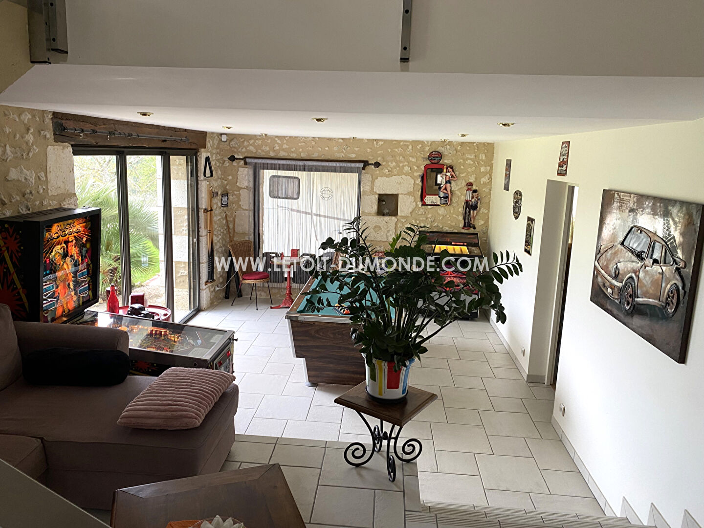 Photo Superbe maison en pierre atypique au calme avec vue image 6/6