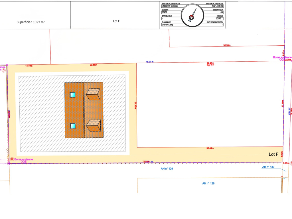 Terrain Coulombs 762 m2