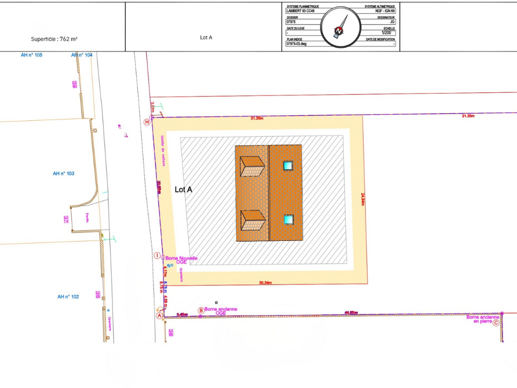 Terrain Coulombs 762 m2