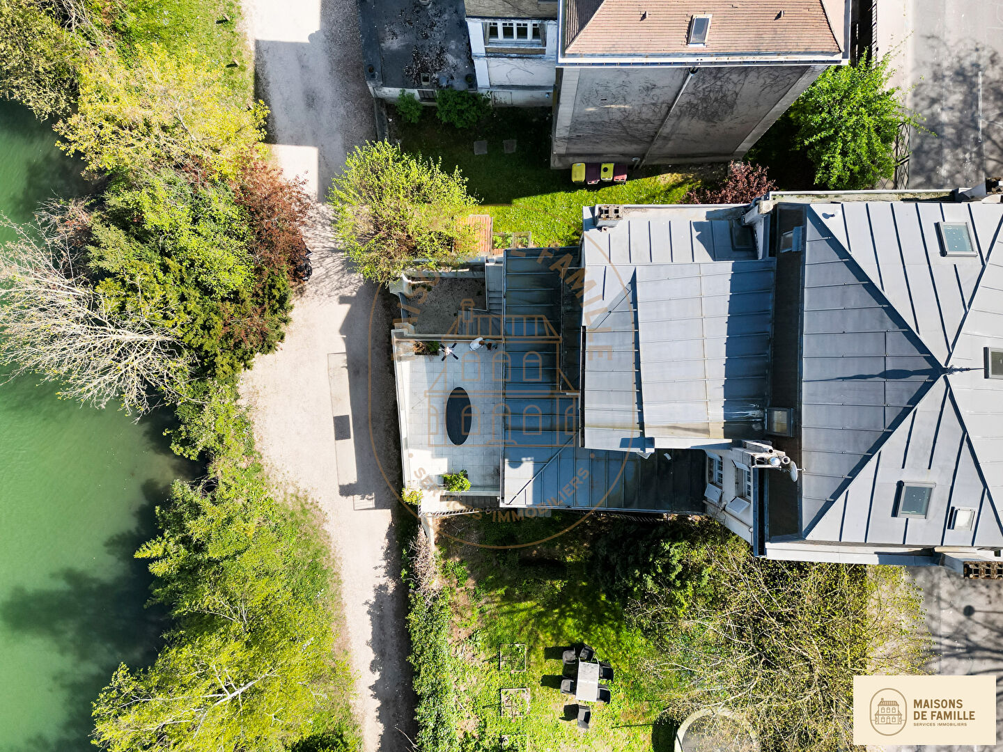 Photo La Muse - Maison de maître à vendre sur les bords de Seine de Bougival image 3/6