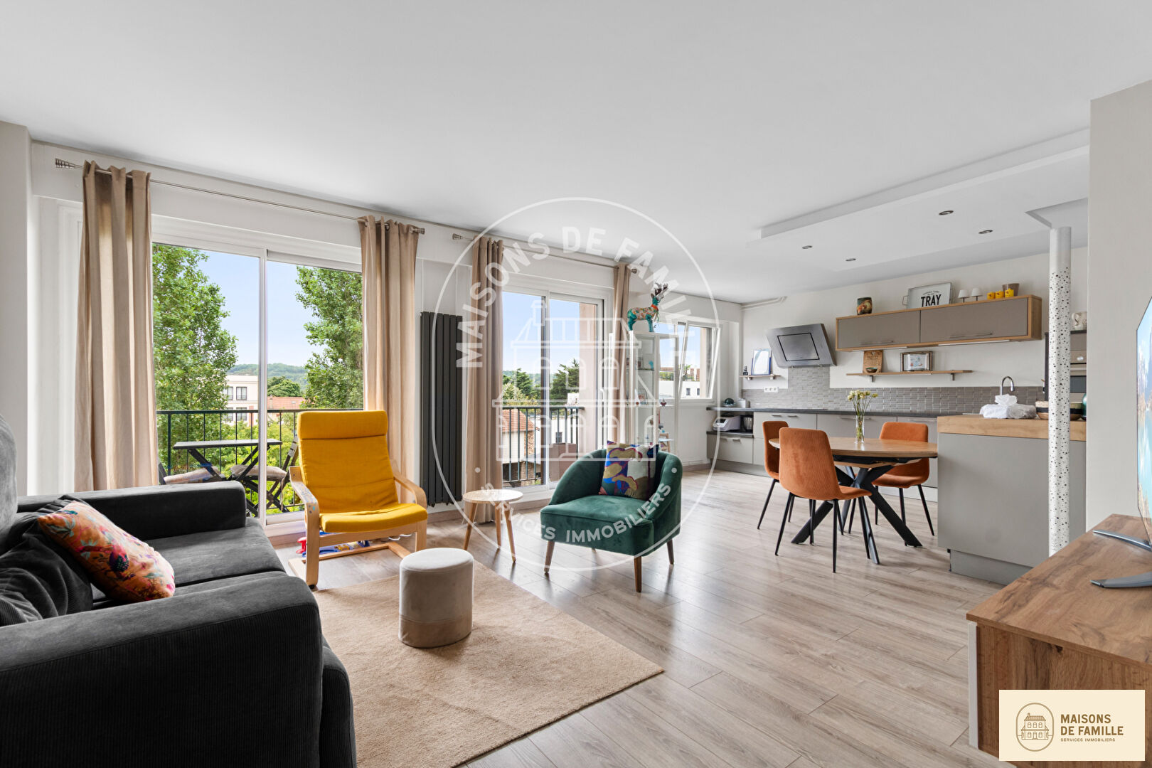 Photo Le Vésinet - Quartier Princesse  - Appartement 5 pièces 93 m2 image 2/6