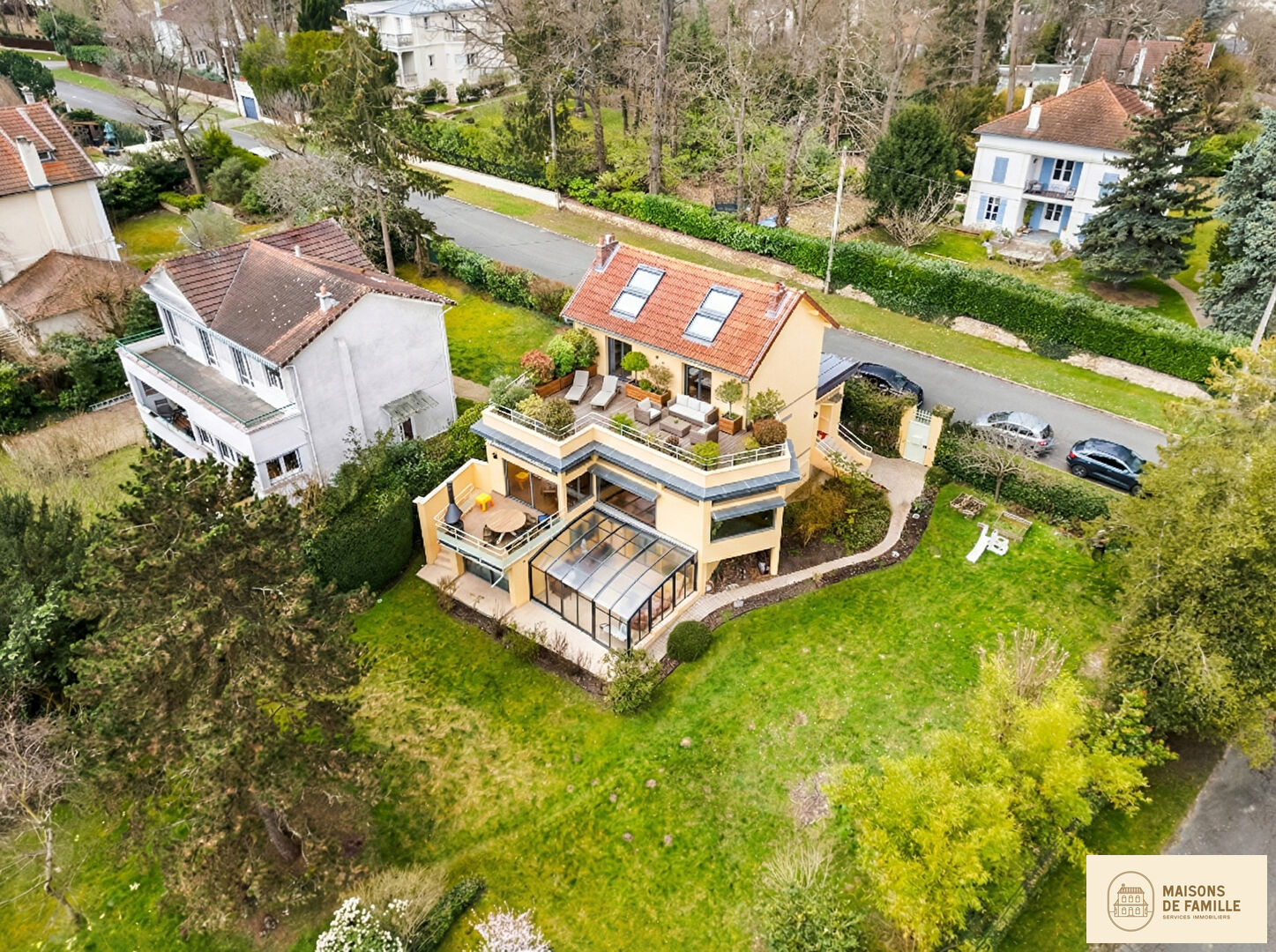 La Fraisière - Maison à vendre au Hameau de la Jonchère - Rueil Malmaison