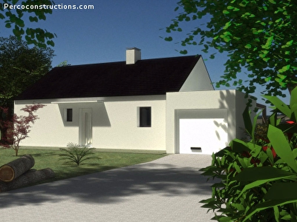 Maison à Loperhet plain pied 3 chambres à 179 000