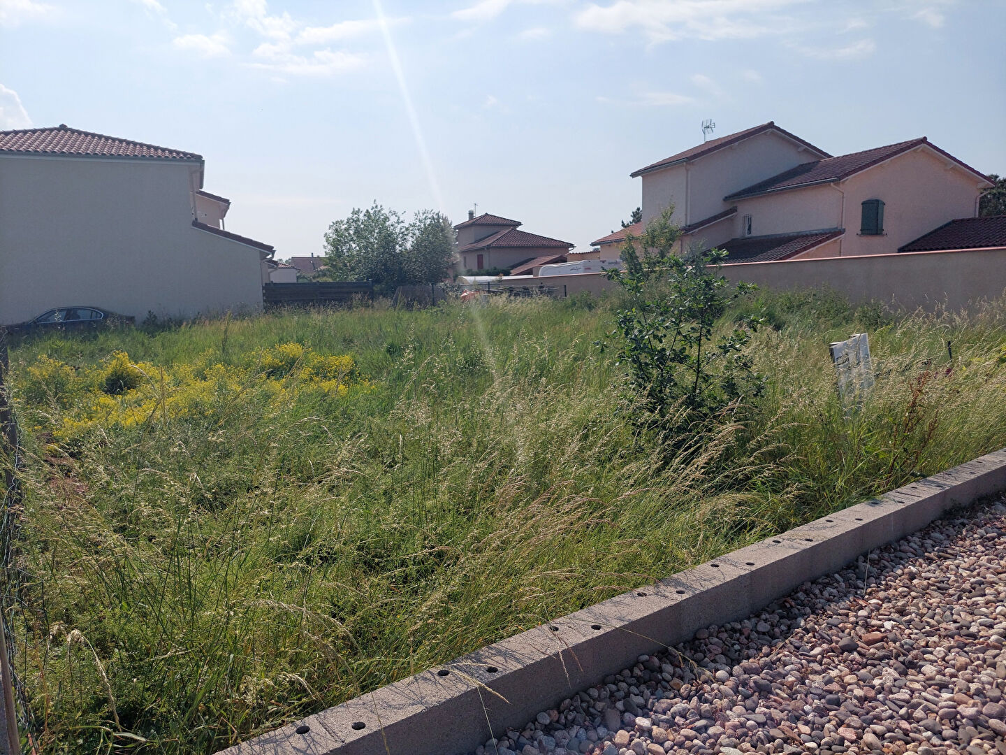 Photo Terrain Saint Andre Le Puy 550 m2 Ref 329 image 3/3