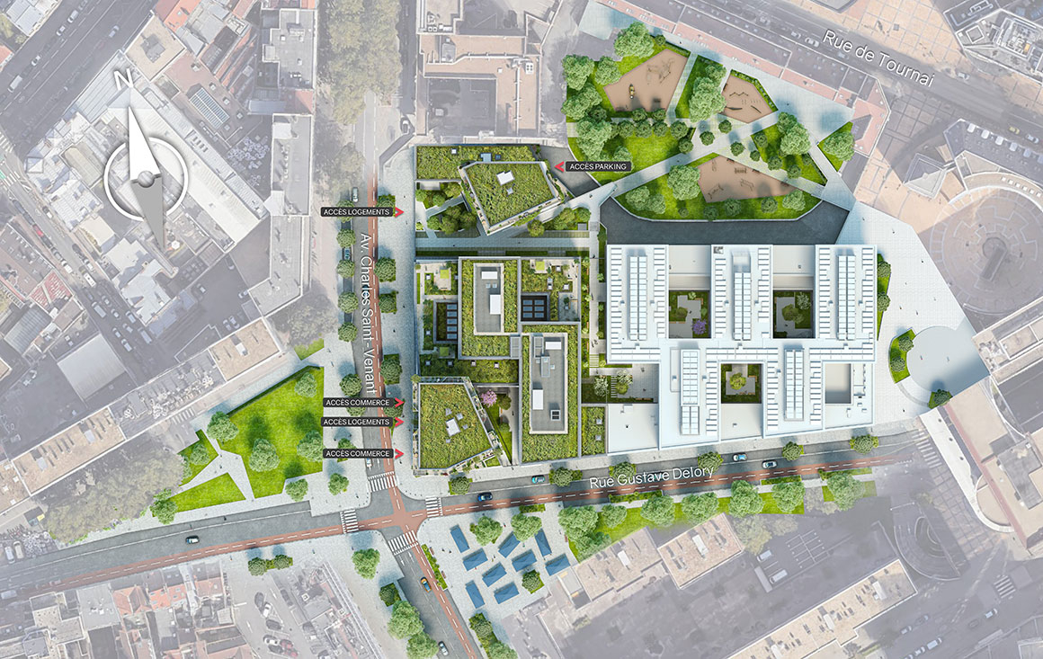 Photo Votre future adresse dans ce nouveau lieu architectural lillois ! image 5/6