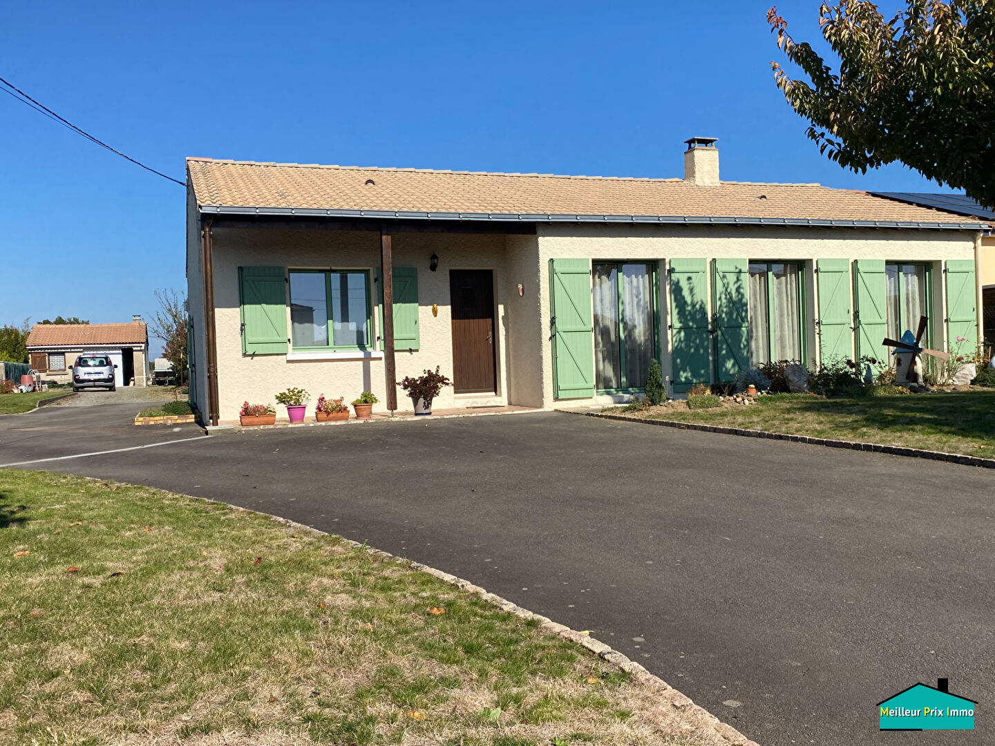 La CHEVROLIERE maison  plain pied -100m2- terrain 1312m2