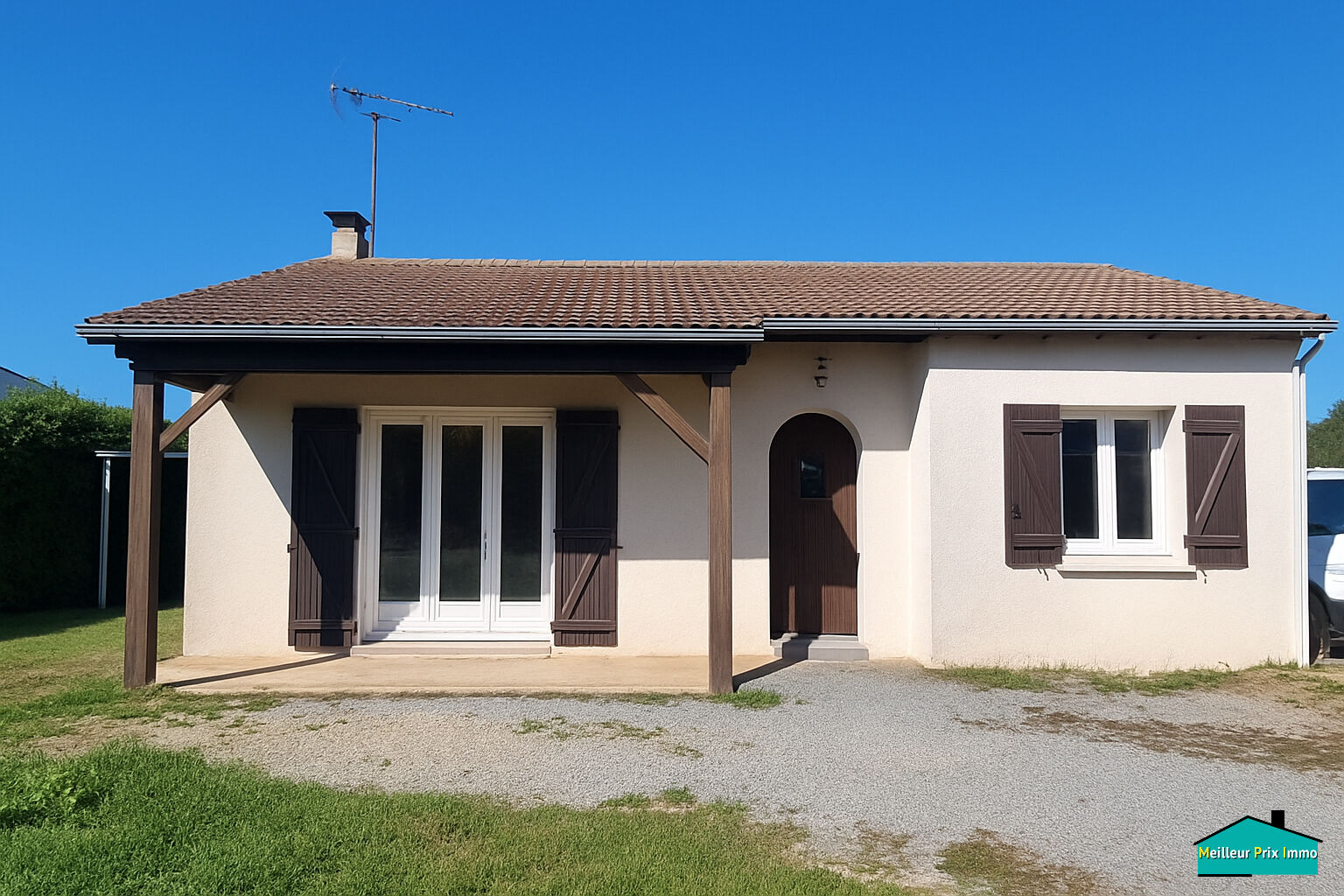 Machecoul - Maison de plain-pied sur 600 m² de terrain clos.