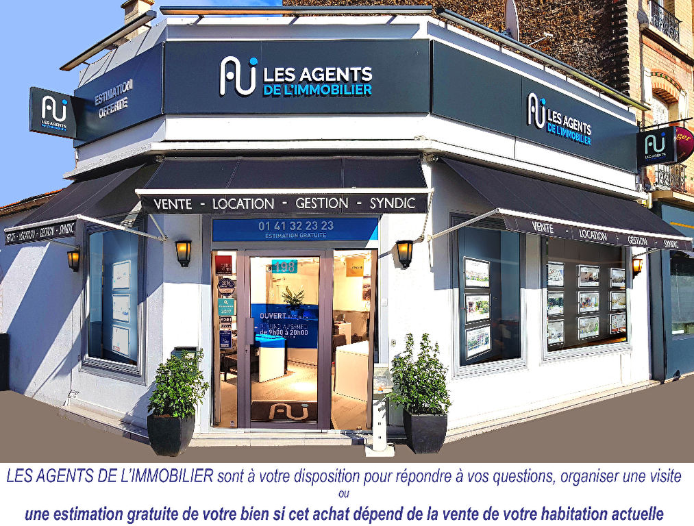 Vente Appartement de 5 pièces 102 m² - ASNIERES SUR SEINE 92600 | LES AGENTS DE L