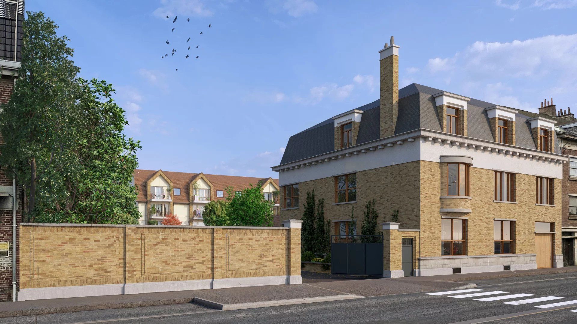 Appartement T4 - Balcon - Stationnement