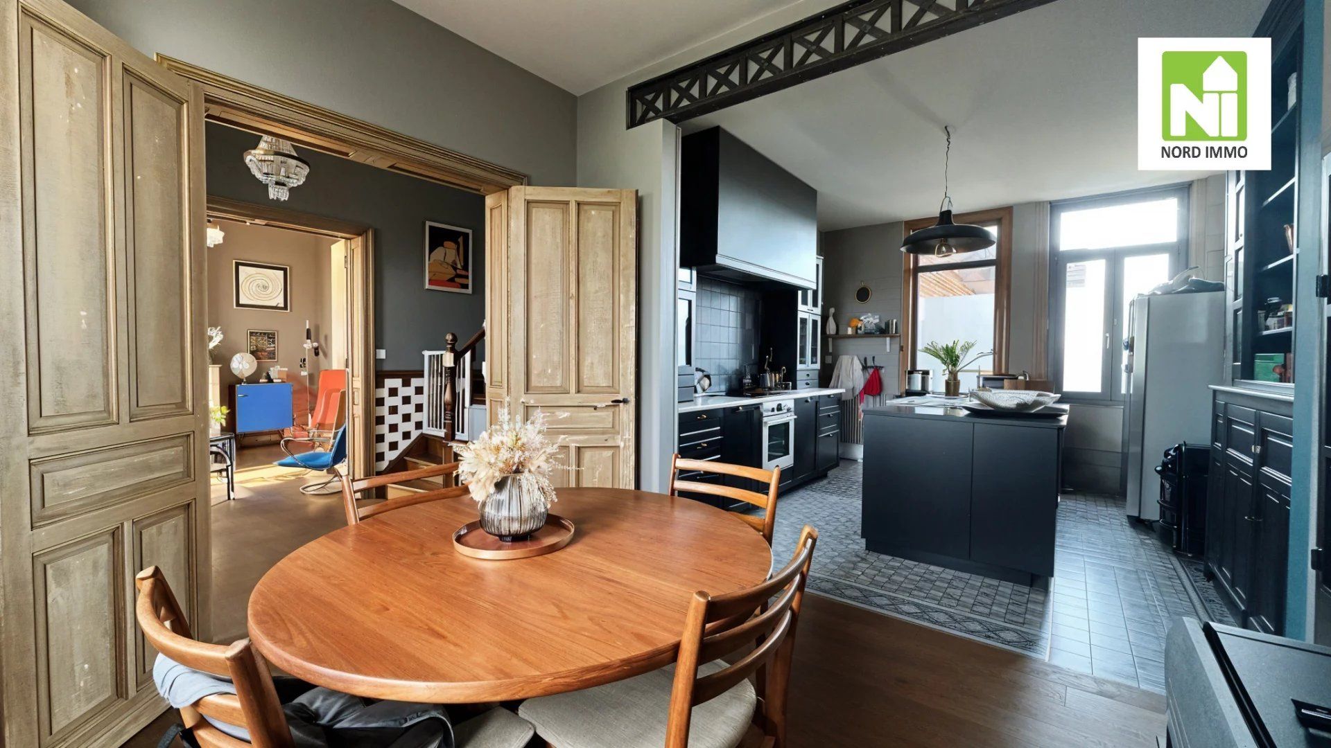 Photo Maison de charme Bersée - 160m2 - T5 image 3/6