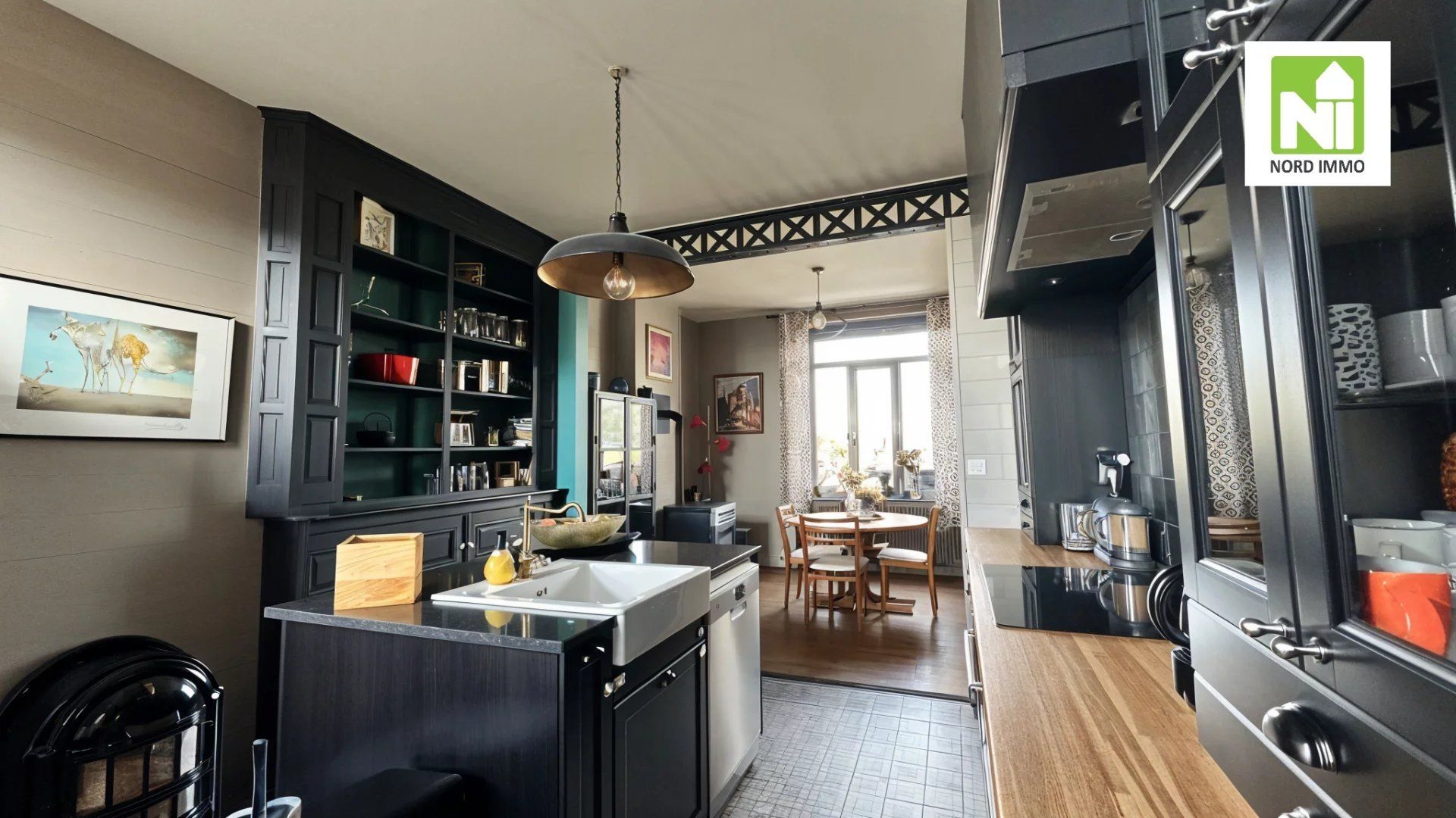 Photo Maison de charme Bersée - 160m2 - T5 image 5/6