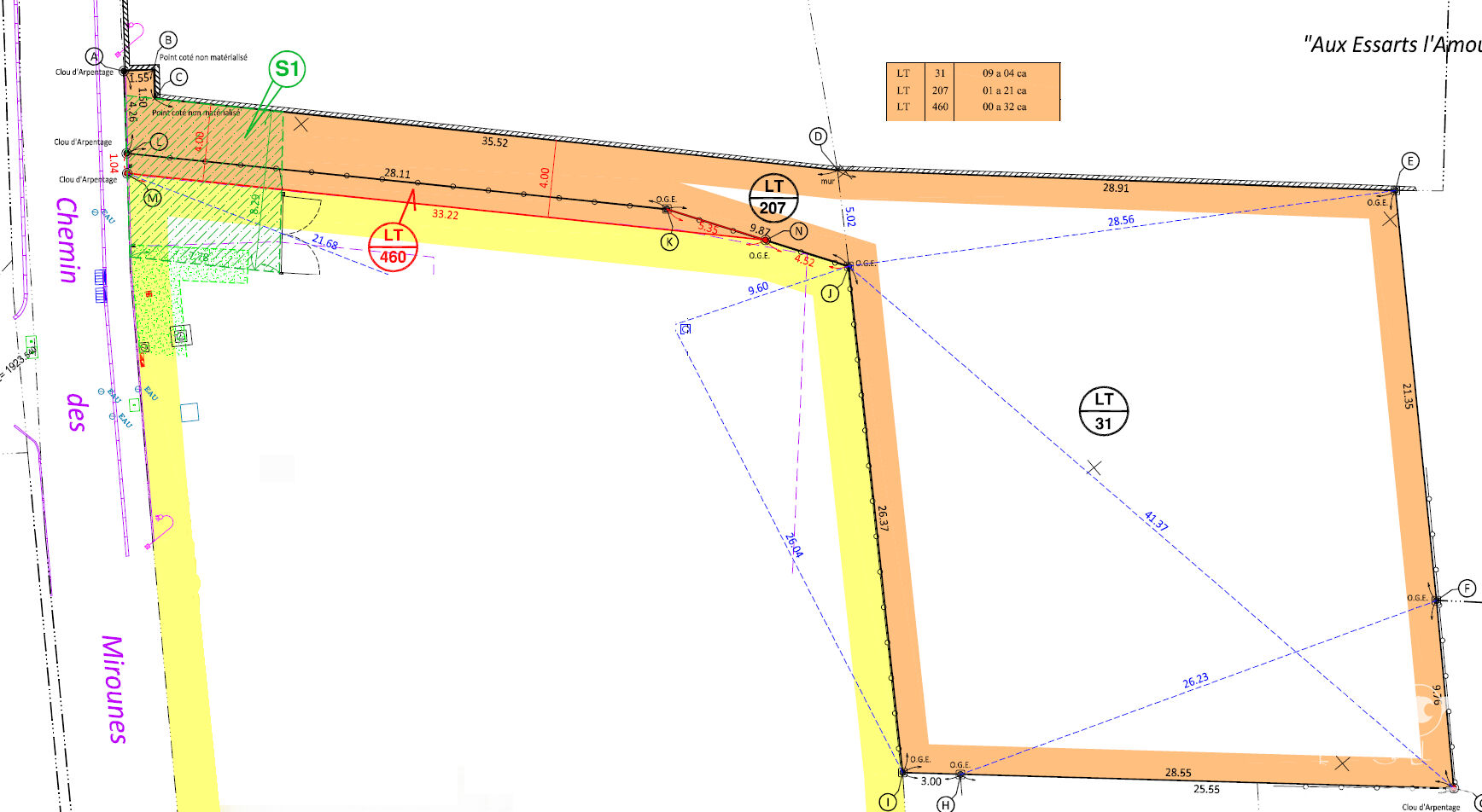Photo Terrain Besancon 1057 m2 image 2/2