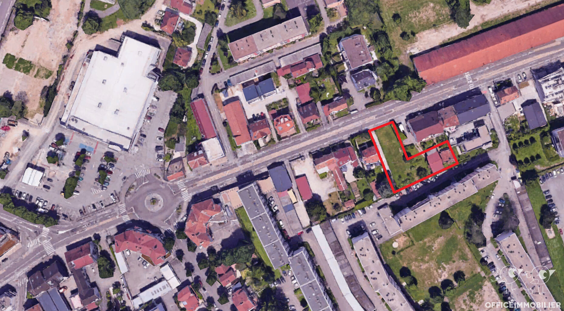 BESANCON - SAINT FERJEUX - RUE DE DOLE - TERRAIN 1160M²