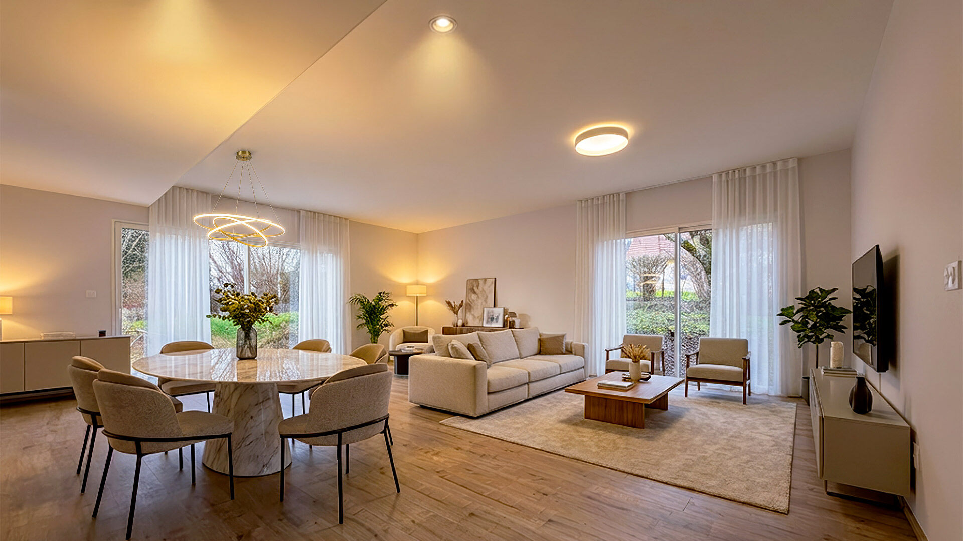 maison 121m² PUGEY - photo 4