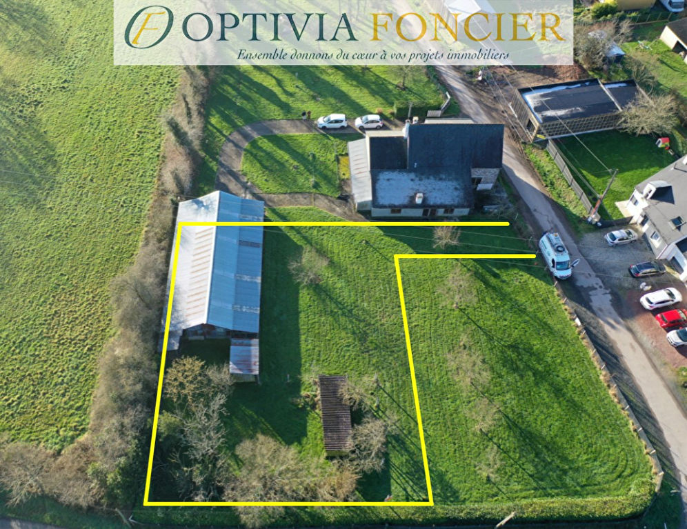 Terrain constructible 964 m², hors lotissement