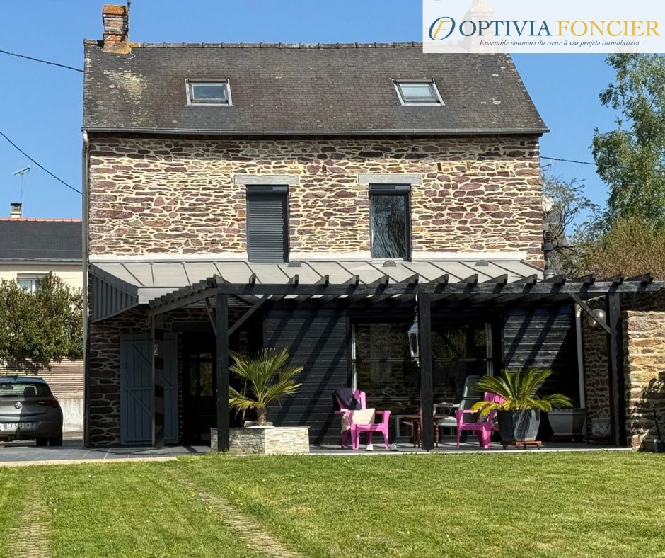 Photo Maison T5 BRUZ 105 m² + Dépendances (Garage, carport, atelier) Hyper centre Pont Réan image 1/6