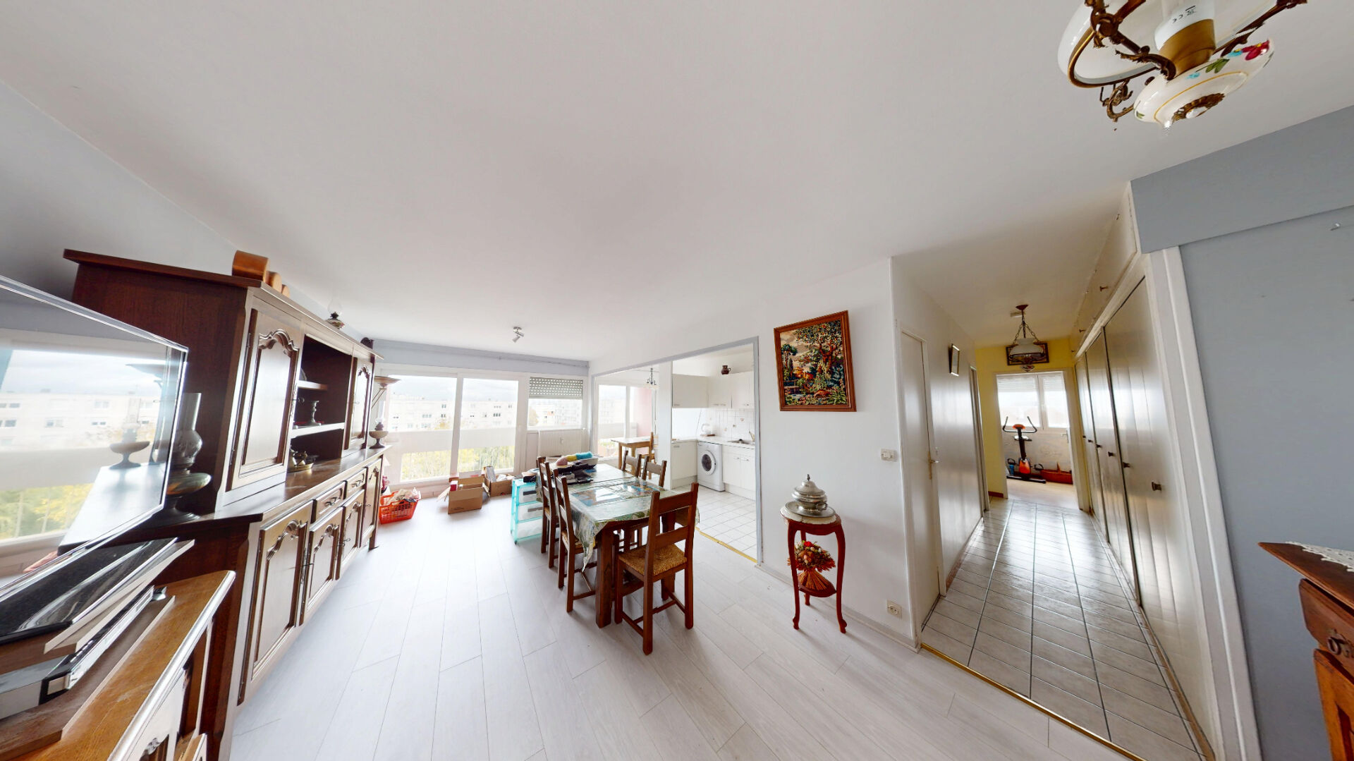 À vendre ? Appartement T4 lumineux avec loggia et parking ? Point Cardinaux Le Havre