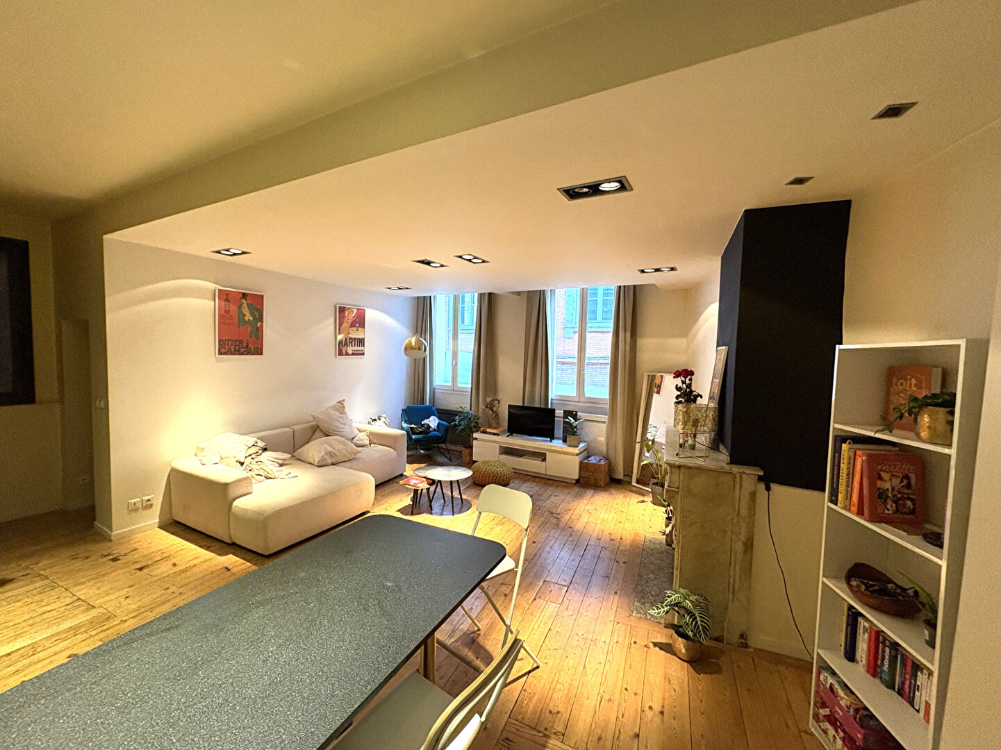 Photo TOULOUSE - Saint Georges Superbe T2 BIS de 61.12 m² mêlant charme de l'ancien et rénovation soignée. image 4/6