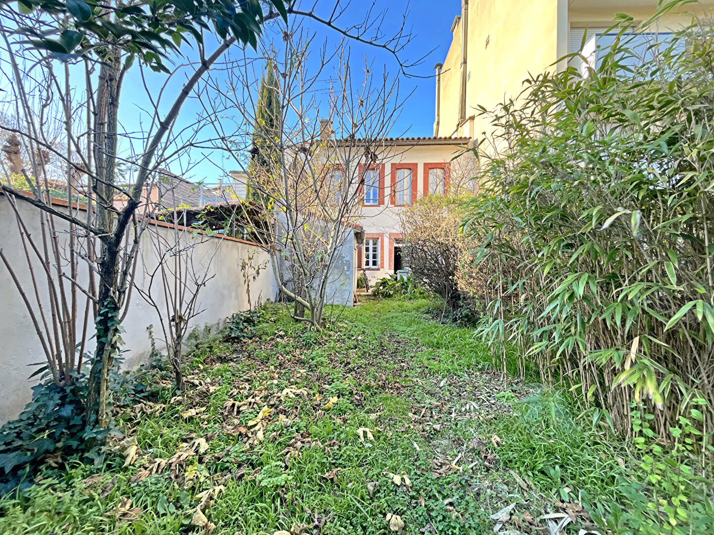 Toulouse - Le Busca - Immeuble en monopropriété avec jardin arboré