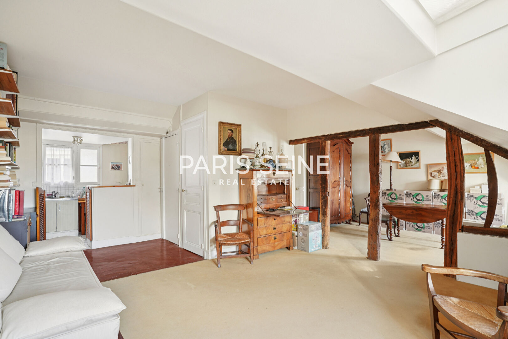 Paris 1er - 58m² - 3p. - 1ch.