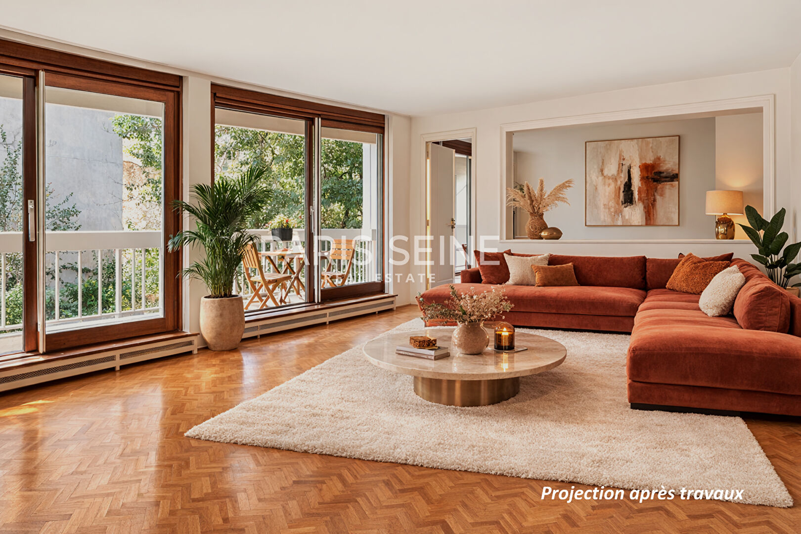 Paris 6e - 119m² - 5p. - 3ch.