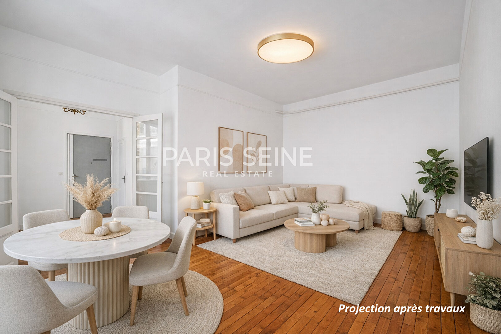 Paris 6e - 55m² - 2p. - 1ch.